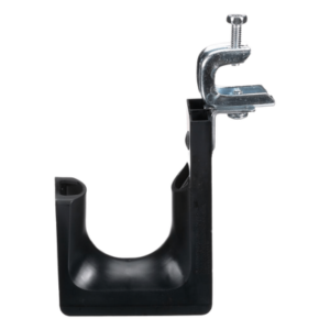 Sujetador tipo J-Hook / Abrazadera de tornillo / Hasta 46 cables Cat6 / Carga 13.61 kg / Nylon 6.6 / 1 pieza