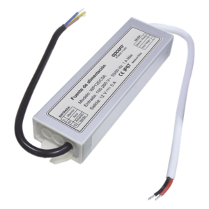 Fuente de Alimentación / 12 VDC / 5 A / IP67 / 100-265 VCA / -30°C a 70°C / 1.57 x 5.12 x 0.87 in