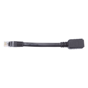 Cable de Extensión de Comunicación / Conectores RJ45 / Gigabit Ethernet 1000 Mbps / Longitud 0.15 m (0.49 ft) / Exterior Resistente