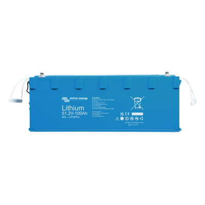 Batería LiFePO₄ / 51.2V 100Ah / 5.12 kWh / IP65 / -20°C a +50°C / 5000 Ciclos