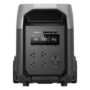 Estación de Energía Portátil / 3072 Wh / Salida 3600 W (Surge 7200 W) / Batería LiFePO4 / Carga 0-80% en 89 min / UPS 10 ms / ≤25 dB