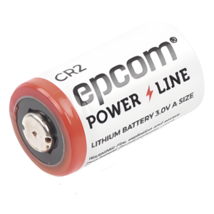 Batería de Litio CR2 / 3V / 850 mAh / Pulsos 2000 mA / -40°C a +60°C / Sello Hermético Vidrio-Metal
