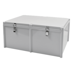 Gabinete Plástico para Exterior / IP65 / 560 x 380 x 265 mm / ABS / -20 a 60°C / Cierre por Broche