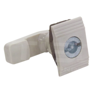 Cerradura de Reemplazo para Gabinete / Núcleo Metálico / Rosca 21.80 mm / Incluye Contratuerca / Uso Industrial y Comercial