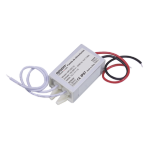 Fuente de alimentación / 12 VCC / 1 A / IP67 / 46x20x30 mm / -30°C a 50°C / 100-240 VCA