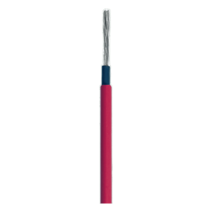 Cable Fotovoltaico / 4 mm² (12 AWG) / Cobre Estañado / 1000/2000 V / Rojo / Rollo 100 m / UL 4703 y TUV / -40°C a 90°C