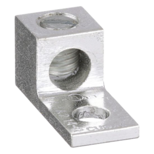 Conector Mecánico de Aluminio / Un Orificio 1/4" / Un Barril / Cable 14 a 2 AWG / 600 V / 90°C