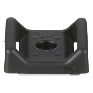 Sujetador para Cable con Adhesivo / 28.5 x 28.5 mm (1.12 x 1.12 in) / Nylon 6.6 / Interior / Paquete 100 pz
