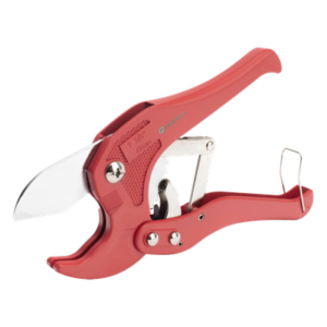 Cortadora de Tubos y Mangueras / Capacidad 42 mm (1-5/8") / Acero al Manganeso / Mecanismo de Trinquete / Diseño Triangular / Múltiples Materiales