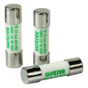 Fusible DC / 1000V / 25A / Limitación 20kA / 10x38mm / Aplicación Fotovoltaica
