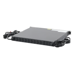 PDU de Transferencia Automática / 10 Salidas 5-15R / 15 Amp / 120 Vca / 1UR Horizontal 19 in / Monitoreable IP / ATS Redundante