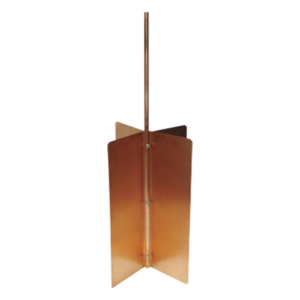 Electrodo de Tierra / Diseño Cruceta Cobre / Fosa 50x50x80 cm / 1.64x1.64x2.62 ft / NOM-001-SEDE-2012 / EIA/TIA J-STD-607-A
