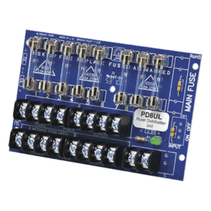 Módulo Distribuidor / 8 Salidas Fusibles / 12/24 VDC o 24/28 VAC / 10 A / UL Listed