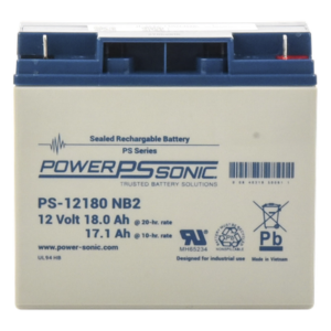 Batería de Respaldo AGM/VRLA / 12V / 18AH / Terminales NB2 / Vida Útil 5 Años / Libre de Mantenimiento