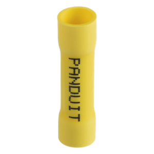 Conector de Empalme a Tope / 12-10 AWG / 300V / Vinilo Aislado / Amarillo / 25 Piezas