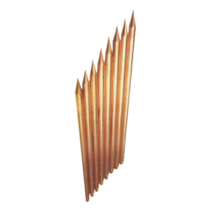 Varilla de Puesta a Tierra / Acero AISI 1018 / Recubrimiento de Cobre Electrolítico / Diámetro 3/4" / Longitud 3 m (9.8 ft)