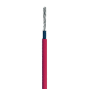 Cable Fotovoltaico / 4 mm² (12 AWG) / Cobre Estañado / 1000/2000 V / Rojo / Rollo 500 m / UL 4703 y TUV / -40°C a 90°C