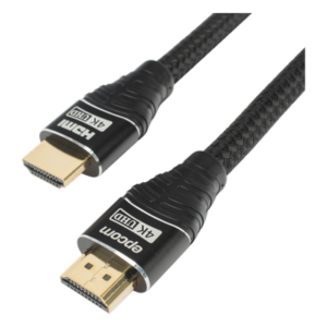 Cable HDMI / 1.8 m (5.91 ft) / 4K@60Hz / 18 Gbps / HDMI 2.0 / Conectores Oro 24K / Redondo 7.3 mm