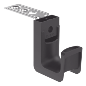 Sujetador tipo J-Hook / Soporte Techo M5-M6-M10 / Capacidad 0.75 in / Carga 6.8 kg / Nylon 6.6 / Paquete 50 pzas