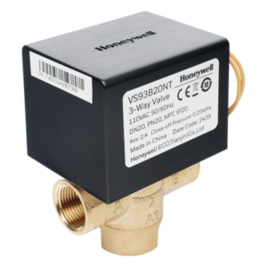 Válvula de Control Eléctrica 3 Vías / Fancoil / Retorno por Resorte NC / 110 V CA / DN20 (3/4") NPT / PN20 / On/Off