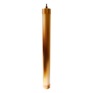 Electrodo Químico de Puesta a Tierra / Tubo Cobre Electrolítico 1" / Longitud 1.5 m (4.9 ft) / Super Absorbente Interno / Borne ½"