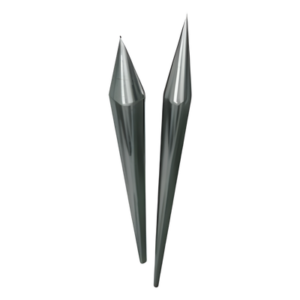 Punta Pararrayos / Cobre Cromado / 60 cm (1.97 ft) / 5/8 pulg / 5/16 pulg