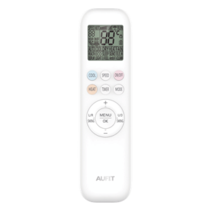 Control remoto para minisplit / 27 teclas / 3.0 V / 170x52x18 mm / 0°C a 40°C