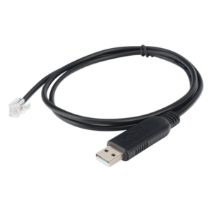 Cable de Comunicación / USB a RS232 / Conectores RJ11 y USB Estándar / Para Monitoreo de Baterías
