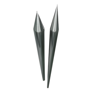 Punta Pararrayos / 30 cm / 0.98 ft / Cobre Cromado / 5/8" / Jaula Faraday