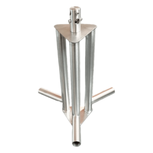 Electrodo de Acero Inoxidable / Diseño Delta / 18 A / Cilindro Equipotencial Autoconectable / Terrenos Corrosivos / 22 cm x 56.7 cm