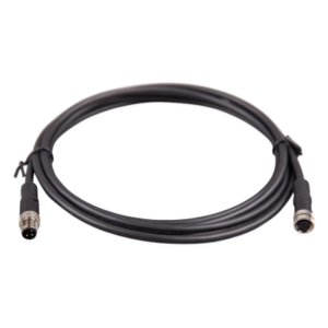 Cable de Comunicación BMS / Conector Circular M8 / 2 m (6.6 ft) de Longitud / 2 Piezas / Compatible con Baterías Victron Litio NG
