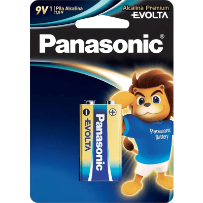 Batería Alcalina 9V / Alta Densidad / Anti-Leak / Operación -20℃ a +45℃ / Libre de Mercurio y Cadmio