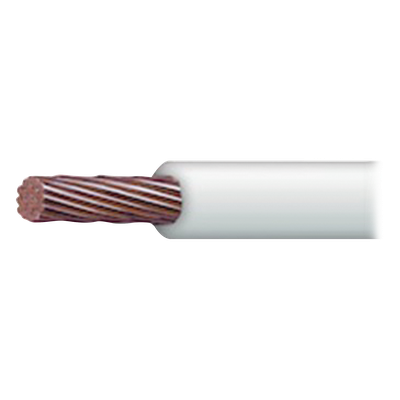 Cable Eléctrico THW-LS / Cobre 2 AWG / 19 Hilos / 100 m / 328 pies / Blanco