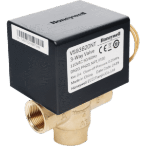 Válvula de Control Eléctrica / 2 Vías / Retorno por Resorte / DN25 NPT 1" / 110 V CA / Fan Coil