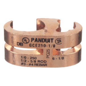 Conector de Tierra tipo E / 1/0 AWG STR - 250 KCMIL / Cobre / IEEE 837 / UL467 / CSA / Enterrable