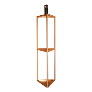 Electrodo de Puesta a Tierra / 2500A / Cobre Electrolítico / 250 x 58 cm / 8.2 x 1.9 pies / Filtro LCR