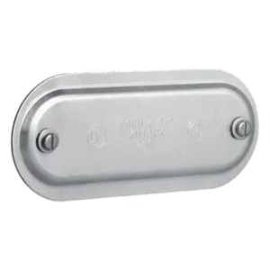 Tapa de Aluminio para Condulet Ovalada / 1" / NEMA 3 / 11.0 cu.in / Cobre-Free / Acero Inoxidable 316
