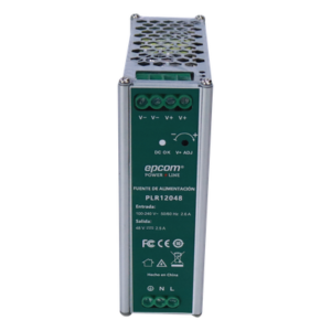 Fuente Industrial DIN Rail / 48 VCC / 2.5 A / 120 W / Entrada 100-240 VCA / -20°C a 70°C / 4.72 x 1.68 x 5.08 in