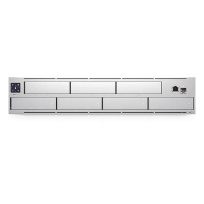 NVR Empresarial / 60 Cámaras / 7 Bahías HDD / RAID Expandido / Pantalla Táctil 1.3' / Almacenamiento 60 Días 4K