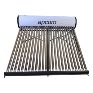 Calentador Solar de Baja Presión / 240 L / 24 Tubos de Vacío / Resistente a Granizo 25 mm / Termotanque Inoxidable Grado Alimenticio / Altura Mínima 1.2 m (3.9 ft)