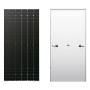 Módulo Solar Monocristalino / 575 W / 52.06 Vcc / Eficiencia 25.5% / 144 Celdas HPBC / Carga Frontal 5400 Pa