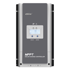 Controlador Solar MPPT / 80A / 12/24/36/48V / Voc 200V / Eficiencia 98.10% / Paralelo hasta 8 / Baterías Litio, Gel y Plomo