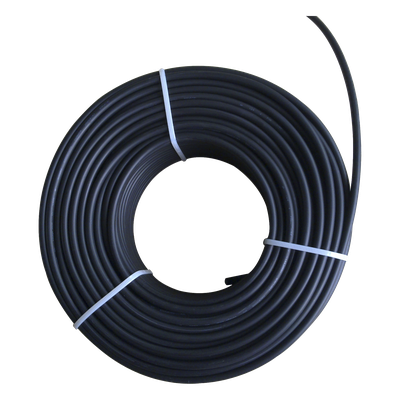 Cable Fotovoltaico / 16 mm² (6 AWG) / 2000 V DC / Rollo 100 m / Cobre Desnudo / XLPE Resistente UV / -40°C a 120°C