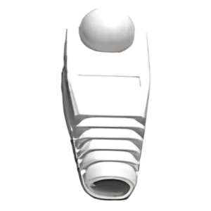 Bota de Protección / 27.5 mm / Cable 6.0 mm / RJ45 / TC-5 TC-6 / Plástico Blanco