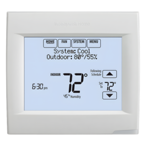 Termostato Inteligente Wi-Fi / Pantalla Táctil / 3H/2C Bomba de Calor / 2H/2C Convencional / Control Remoto / Humidificación y Ventilación