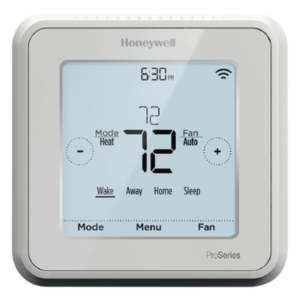 Termostato Z-Wave Plus / hasta 3H/2C bomba de calor o 2H/2C convencional / batería AA o 24 Vca / app y hub Z-Wave