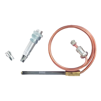 Termopar para Piloto Permanente / Salida 30 mV / Cable 1.2 m (3.9 ft) / Unión Caliente 760 °C / Conector 11/32"