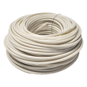 Cable para Cercas Electrificadas / Doble Aislado / Bobina 50 m (164 ft) / Calibre 22 AWG / Anti-UV / Multifilar / -10°C a 60°C