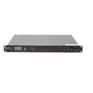 Amplificador Mezclador / 120W RMS / Salidas 100V y 4-16Ω / Bluetooth / MP3 / Tuner FM / Montaje Rack 1U