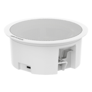 Altavoz IP de Techo / 3 Watts / PoE+ / Bluetooth / Alarma 2 Entradas / Audio 3.5 mm / Memoria 4 GB